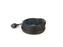 Греющий саморегулирующийся кабель на трубу (комплект для обогрева труб, водостоков и кровли)  Extra 