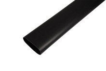 Трубка термоусаживаемая СТТК (3-4:1) среднестенная клеевая 75,0/22,0мм, черная, упаковка 2 шт. по 1м