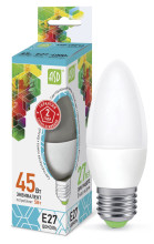 Лампа светодиодная LED-СВЕЧА-standard 5Вт 230В Е27 4000К 450Лм ASD 