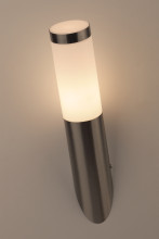 Светильник WL18  ЭРА Декоративная подсветка E27 MAX40W IP44 хром/белый
