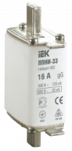 Плавкая вставка предохранителя ППНИ-33, габарит 00С,  16А   ИЭК