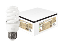 Лампа люминесцентная НЛ-FSТ2-11 Вт-4000 К–Е27 (40х93 мм) ЖКХПАК (20 шт.)