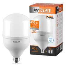 Лампа LED WOLTA HP 60Вт 5000Лм E40  6500K 1/12