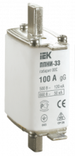Плавкая вставка предохранителя ППНИ-33, габарит 00С, 100А   ИЭК