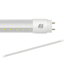 Лампа светодиодная LED-T8-П-std 20Вт 230В G13 6500К 1620Лм 1200мм прозрачная ASD