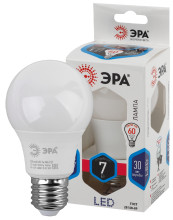 Лампочка светодиодная ЭРА STD LED A60-7W-840-E27 E27 7Вт груша нейтральный белый свет