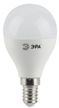 Лампа светодиодная Эра LED P45-5W-827-E14 (диод, шар, 5Вт, тепл, E14)