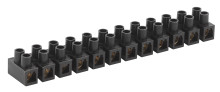 Аксессуары для клемм  ЭРА NO-223-08  Зажим винтовой ЗВИ-6 полипропилен 0.75-4мм² 12пар 100°С черный
