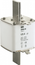 Плавкая вставка предохранителя ППНИ-39, габарит 3,  125А   ИЭК
