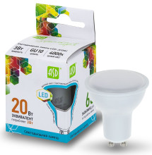 Лампа светодиодная LED-JCDRC-standard 3Вт 230В GU10 4000К 270Лм ASD