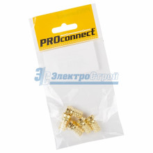 РАЗЪЕМ  F-разъем  RG-6  GOLD PROCONNECT Индивидуальная упаковка 5 шт