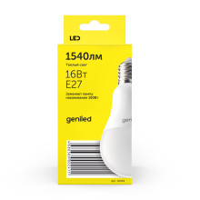 Светодиодная лампа Geniled E27 А60 16Вт 2700К