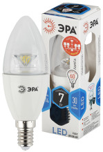 Лампа светодиодная Эра LED B35-7W-840-E14-Clear (диод,свеча,7Вт,нейтр,E14)