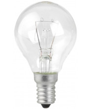 Лампа накаливания  ЭРА шарик 40Вт 230В E27 прозр. в цветной гофре. ДШ 230-40 Е 27