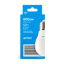 Светодиодная лампа Geniled Е27 G45 6Вт 4200K матовая