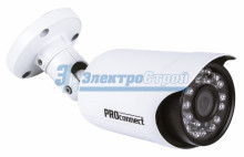 Цилиндрическая уличная камера AHD 1.0Мп (720P), объектив 3.6 мм., ИК до 20 м.  PROconnect