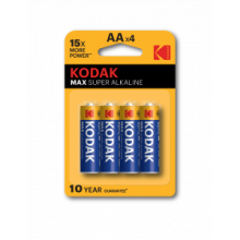 Kodak MAX LR6-24 plastic box [24 AA PVC] (24/480/19200)
