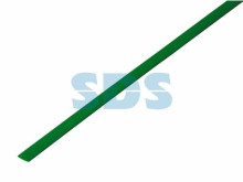 Трубка термоусаживаемая ТУТ нг 3,5/1,75мм, зеленая, упаковка 50 шт. по 1м REXANT