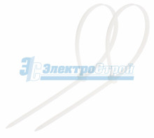 Хомут nylon 350 x 4,8 мм 100 шт белый  REXANT