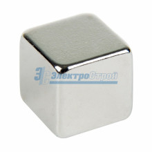 Неодимовый магнит куб 8х8х8 мм сцепление 3,7 кг (Упаковка 4 шт)