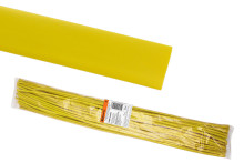 Термоусаживаемая трубка ТУТнг 40/20 желтая по 1м (25 м/упак) TDM