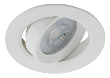 Светильник KL LED 22A-5 3K WH  ЭРА светодиодный круглый поворотн. LED SMD 5W 3000K, белый