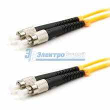 Патч-корд оптический соединительный (SM), 9/125 (OS2), FC/UPC-FC/UPC, (Duplex), PVC, 5м