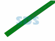 Трубка термоусаживаемая ТУТ нг 12,0/6,0мм, зеленая, упаковка 50 шт. по 1м REXANT
