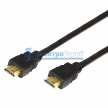 Шнур  HDMI - HDMI  gold  15М  с фильтрами  (PE bag)  PROCONNECT