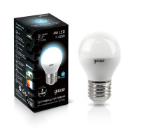 Лампа Gauss LED Globe 4W E27 4100K 1/10/50