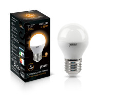 Лампа Gauss LED Globe 4W E27 2700K 1/10/50