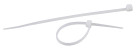 Аксессуары для клемм NO-KS0-18  ЭРА Кабельная стяжка 5х400 Белый White (100 штук) (100 pcs)