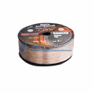 Кабель акустический, 2х0.75 мм², прозрачный SILICON, 5 м. REXANT