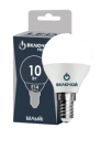 Лампа светодиодная 10W E27 шарик 4000K 220V (LED PREMIUM G45-10W-E27-W) Включай (1/10/100)