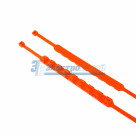 Хомут  противоскольжения 900 x 9 мм оранжевый REXANT (уп.10шт)