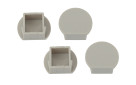 Набор заглушек ЭРА 1915-3A для профиля LF281, 4 глухие круглые (500/24000)