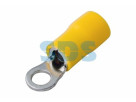 Наконечник кольцевой изолированный ø 4.3 мм 4-6 мм² (НКи 6.0-4/НКи5,5-4) желтый REXANT