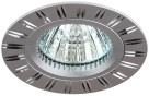 Светильник KL33 AL/SL  ЭРА алюминиевый MR16,12V/220V, 50W серебро/хром