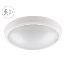 Светодиодный потолочный светильник LCL12-OCs с датчиком движения 12 Вт овал 6500 K IP54 900 лм 239x1