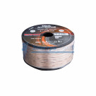 Кабель акустический, 2х0.50 мм², прозрачный SILICON, 10 м. REXANT