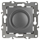 12-4101-12  ЭРА Светорегулятор поворотно-нажимной, 400ВА 230В, IP20, Эра12, графит