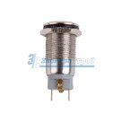 Кнопка  антивандальная Ø12 12В Фикс (2с) ON-OFF синяя  REXANT