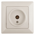 4-301-02  Intro Розетка TV одиночная, СУ, Solo, сл.кость