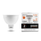 Лампа Gauss LED Elementary MR16 GU5.3 5.5W 3000К 1/10/100