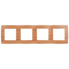 12-5004-09  ЭРА Рамка на 4 поста, Эра12, дуб