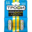 Батарейки Трофи LR6-2BL ENERGY MAX Alkaline (40/320/15360)