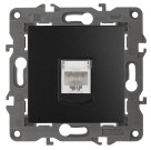 14-3107-05  ЭРА Розетка RJ45, IP20, антрацит