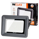 Светодиодный прожектор WOLTA WFL-150W/06 150Вт 5700К IP65 13500лм серый 380x310/280x41 1/4