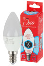 Лампочка светодиодная ЭРА RED LINE ECO LED B35-6W-840-E14 E14 6Вт свеча нейтральный белый свет