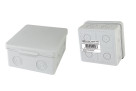 Распаячная коробка ОП 80х80х50мм, крышка, IP54, 7вх., без гермовводов, инд. штрихкод TDM
